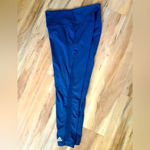 Adidas 7/8 leggings navy blue